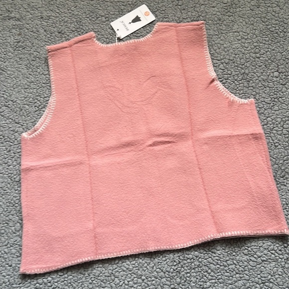 NWT ZESICA Womens Sleeveless Sweater V Neck Knit Button Down Vest - Picture 9 of 9